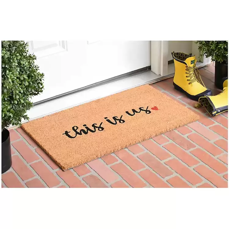 This Is Us Heart Doormat>Kirklands Home Outlet