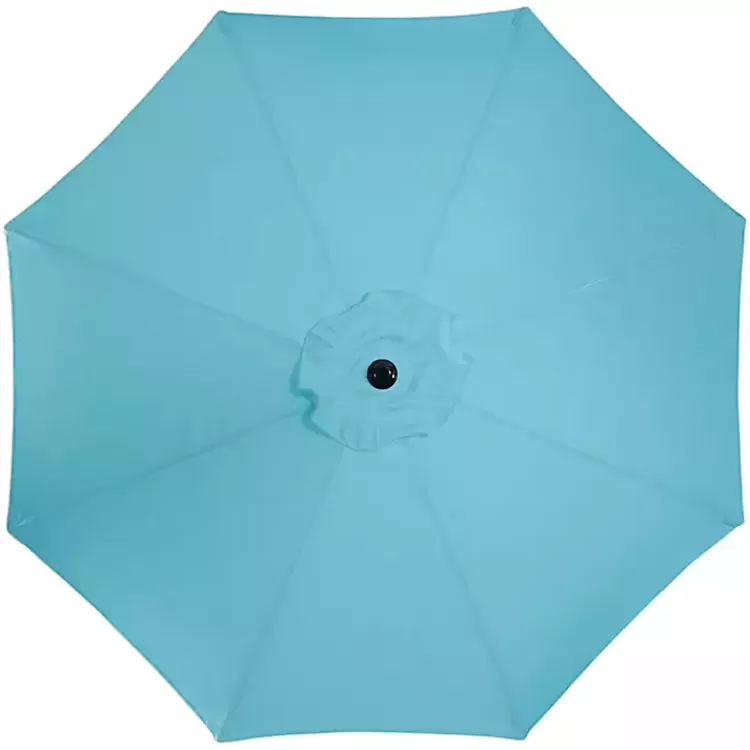 turquoise_tilt_hand_crank_outdoor_umbrella_4.webp Turquoise Tilt Hand Crank Outdoor Umbrella>Kirklands Home Cheap