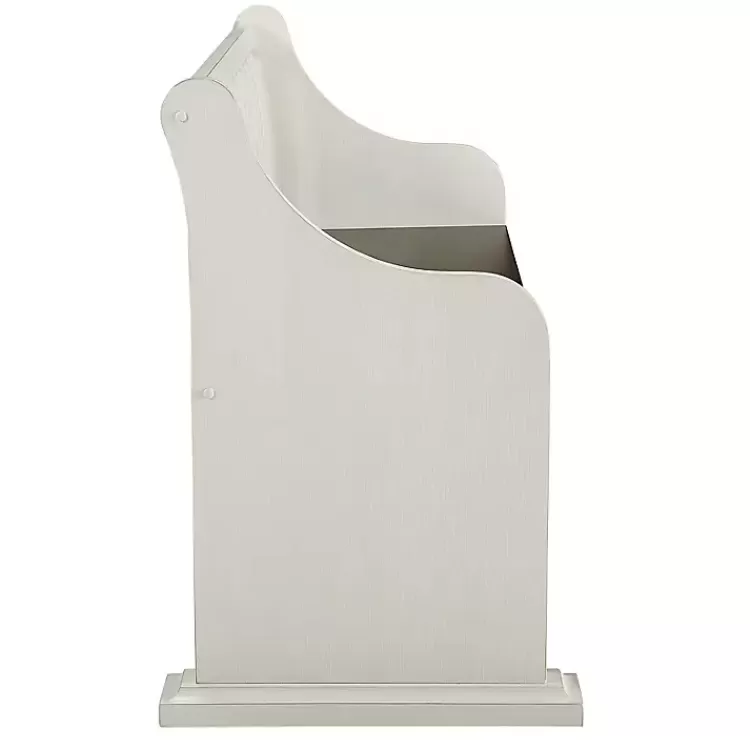 twotone_dark_oak_and_ivory_high_back_wooden_bench_2.webp Two-Tone Dark Oak and Ivory High Back Wooden Bench>Kirklands Home Fashion