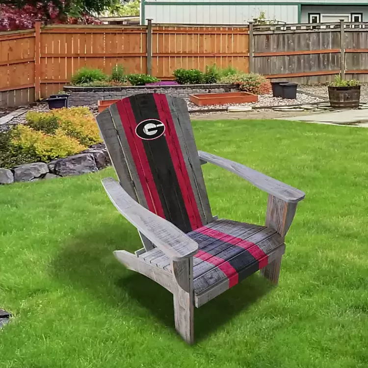 university_of_georgia_adirondack_outdoor_chair_2.webp University of Georgia Adirondack Outdoor Chair>Kirklands Home Store