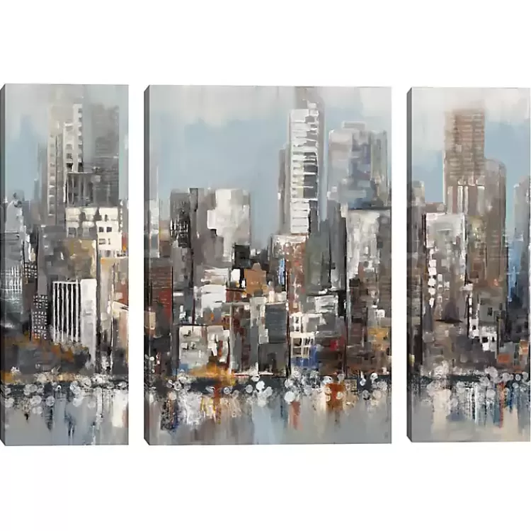 Urban Focus A, B, & C Canvas Art Prints, Set of 3>Kirklands Home Flash Sale