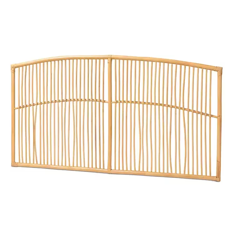 Vertical Weave Rat Queen Headboard>Kirklands Home Shop