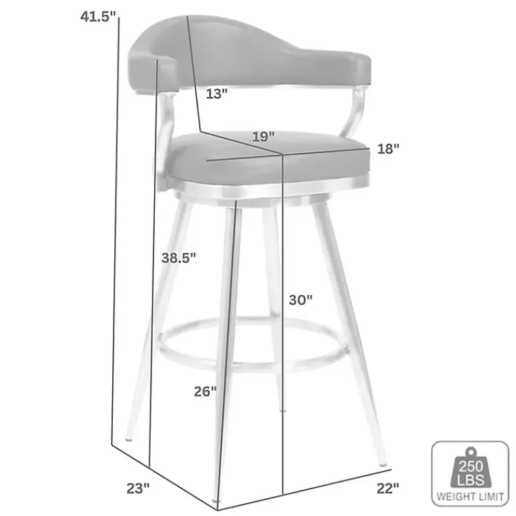 Vintage Faux Leather Justin Bar Stool>Kirklands Home Discount