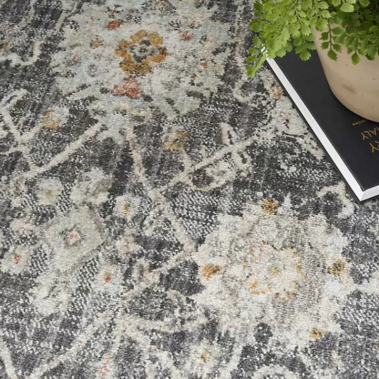 Vintage Charcoal Oushak Area Rug, 8x10>Kirklands Home Cheap