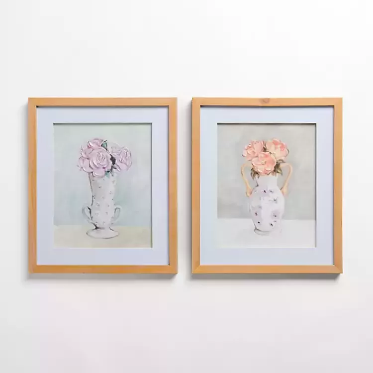 Vintage Dainty Floral Framed Art Prints, Set of 2>Kirklands Home Flash Sale