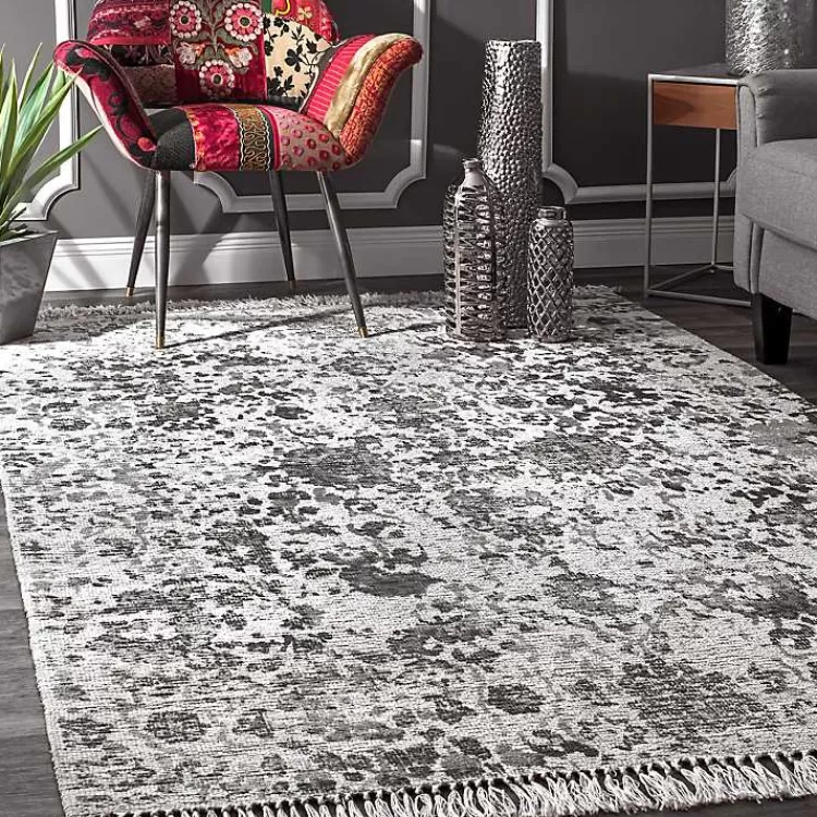 Vintage Ezra Fringe Area Rug, 5x8>Kirklands Home New