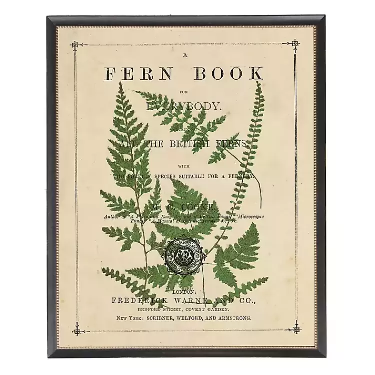 Vintage Fern II Framed Art Print>Kirklands Home Sale