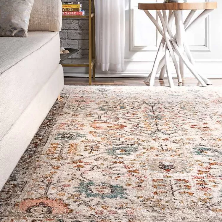 Vintage Floral Lenore Area Rug, 5x7>Kirklands Home Store