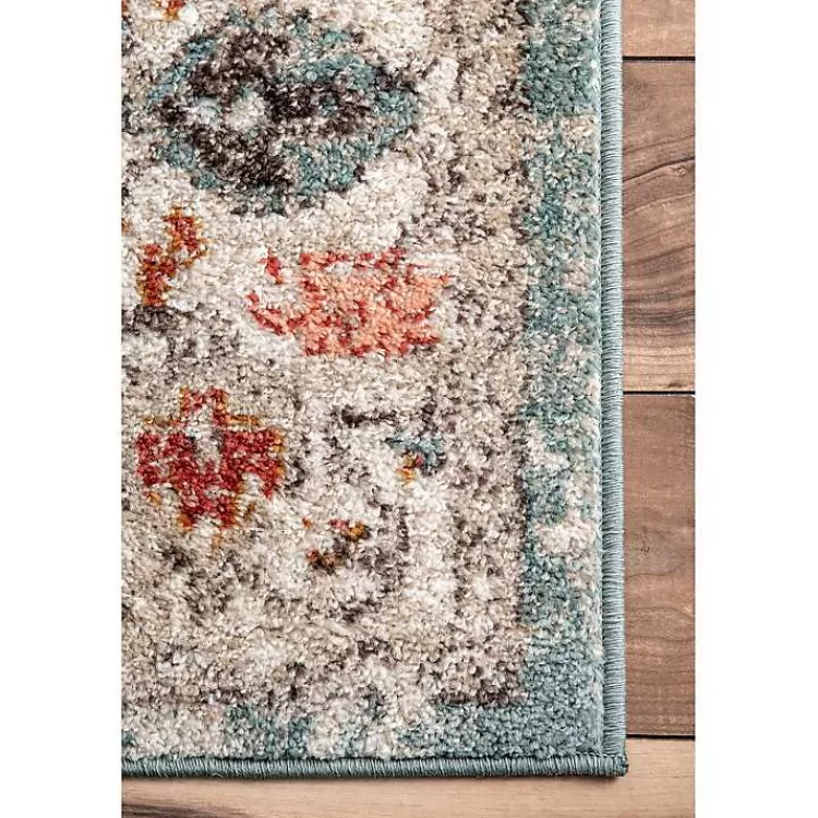 Vintage Floral Lenore Area Rug, 7x10>Kirklands Home Flash Sale