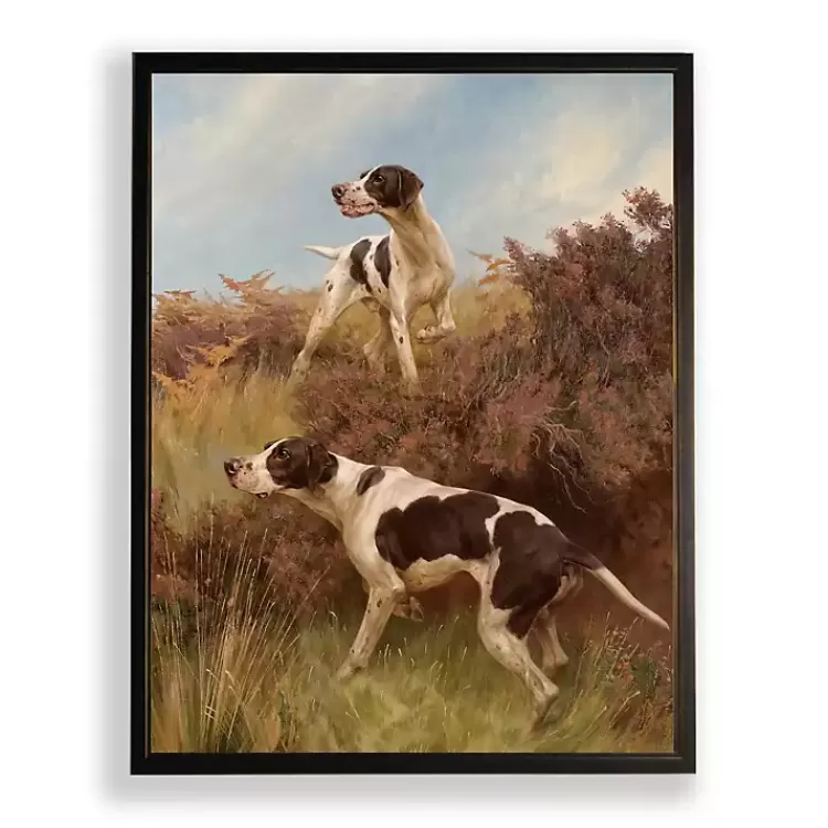 Vintage Hunting Dogs Framed Art Print>Kirklands Home Discount