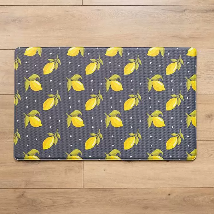 Vintage Lemons Kitchen Mat>Kirklands Home Discount