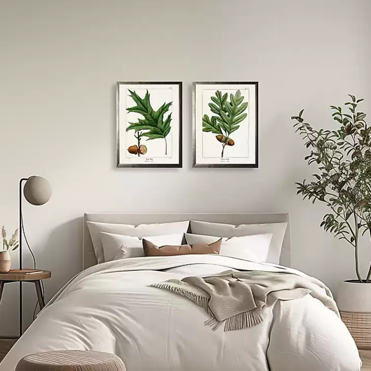 Vintage Oak Leaves Framed Art Prints, Set of 2>Kirklands Home Hot
