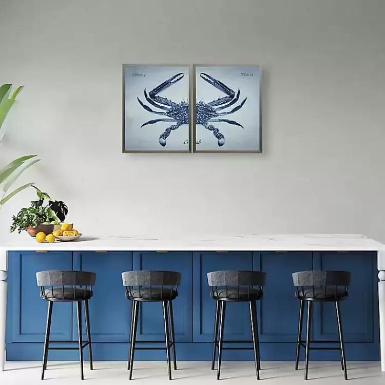 Vintage Split Crab Framed Art Prints, Set of 2>Kirklands Home Best