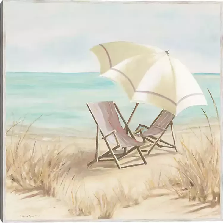 Vintage Vacation II Framed Canvas Art Print>Kirklands Home Best Sale