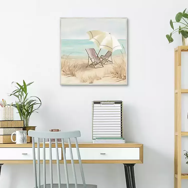 Vintage Vacation II Framed Canvas Art Print>Kirklands Home Best Sale