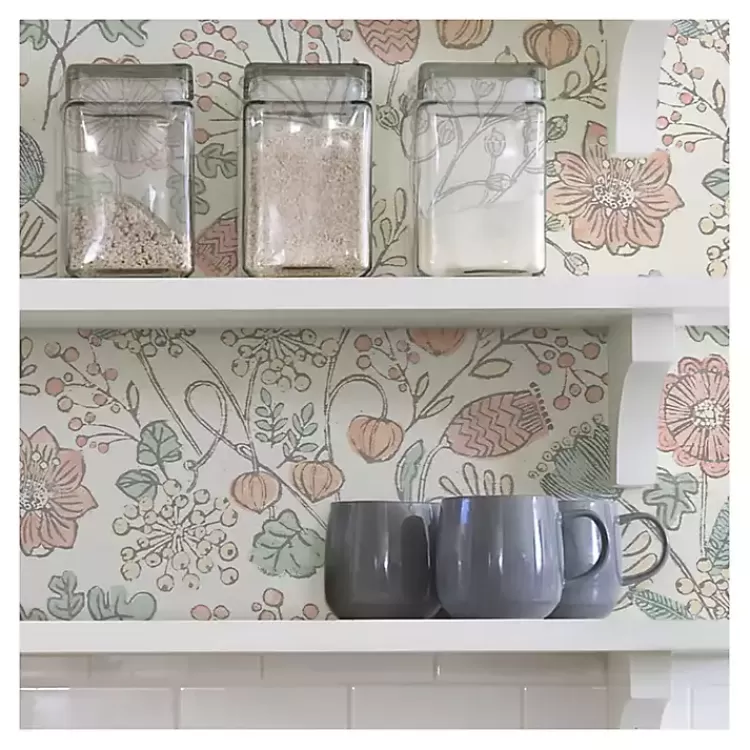 Vintage Woodland Floral Peel & Stick Wallpaper>Kirklands Home Cheap