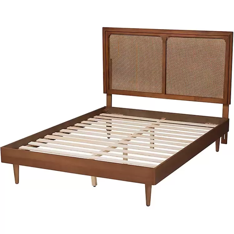 walnut_brown_rattan_amelia_queen_bed_2.webp Walnut Rattan Amelia Queen Bed>Kirklands Home Online