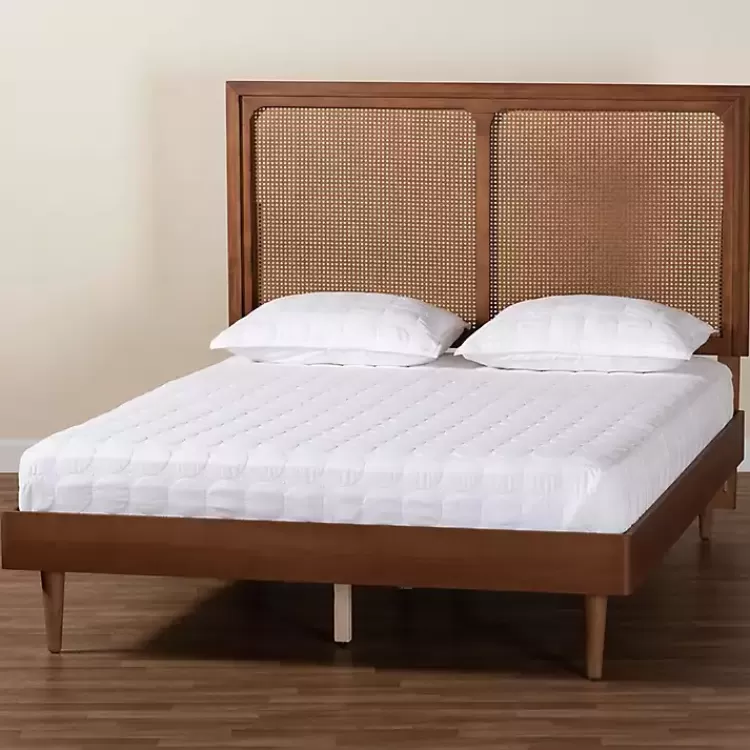 walnut_brown_rattan_amelia_queen_bed_7.webp Walnut Rattan Amelia Queen Bed>Kirklands Home Online