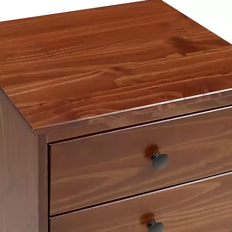walnut_drawer_wood_nightstand_2.webp Walnut 3-Drawer Wood Nightstand>Kirklands Home Online