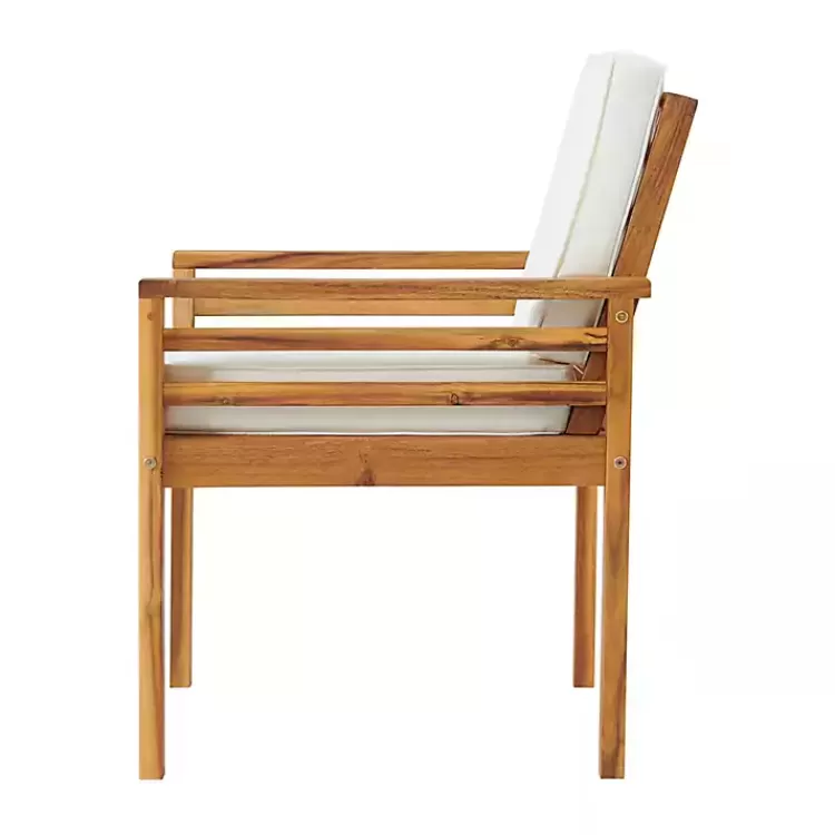 warm_acacia_wood_slatted_pc_outdoor_dining_set_6.webp Warm Acacia Wood Slatted 5-pc. Outdoor Dining Set>Kirklands Home Hot