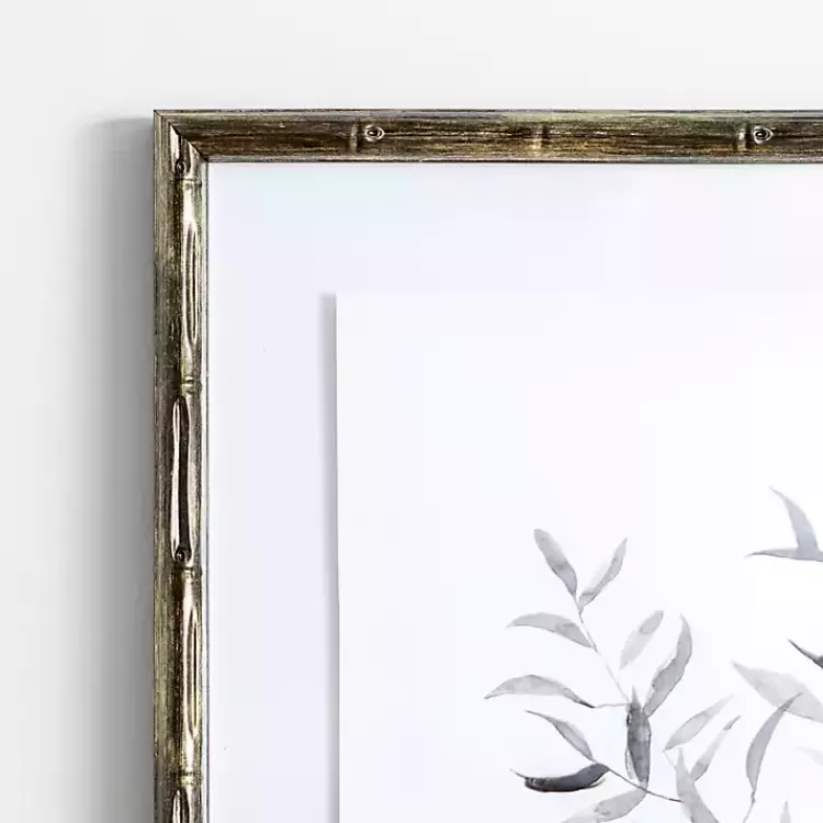 Watercolor Bamboo Leaves Framed Art Print>Kirklands Home Online
