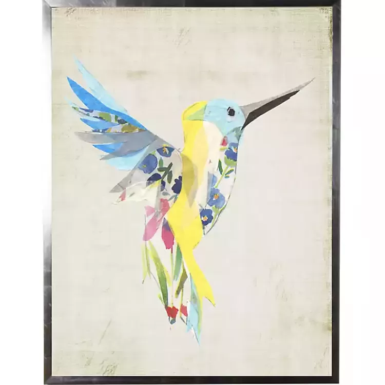 Watercolor Hummingbird Framed Art Print>Kirklands Home Cheap