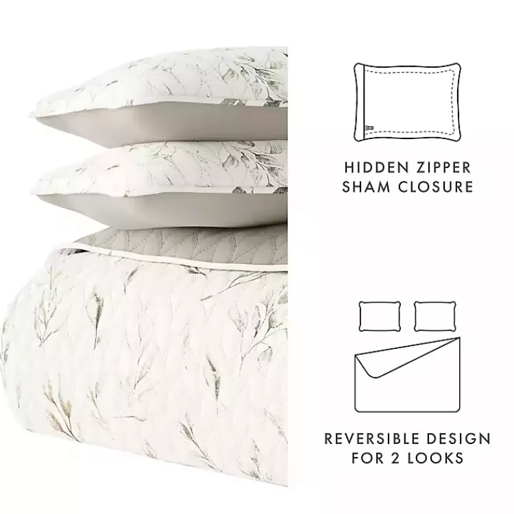 watercolor_leaves_reversible_pc_queen_quilt_set_7.webp Watercolor Leaves Reversible 3-pc. Queen Quilt Set>Kirklands Home Sale