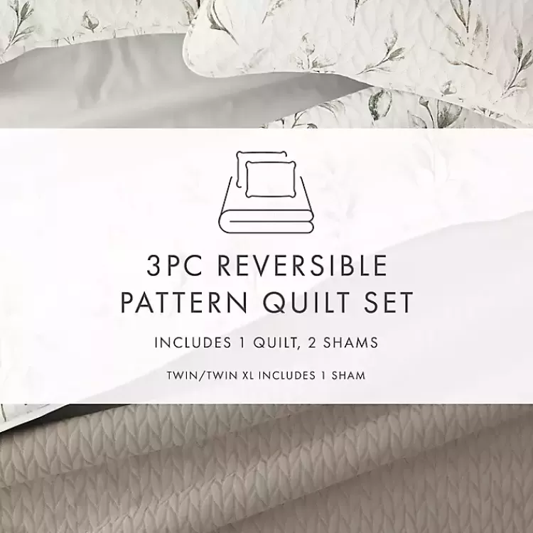 watercolor_leaves_reversible_pc_queen_quilt_set_8.webp Watercolor Leaves Reversible 3-pc. Queen Quilt Set>Kirklands Home Sale