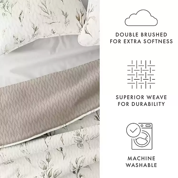 watercolor_leaves_reversible_pc_twin_quilt_set_6.webp Watercolor Leaves Reversible 2-pc. Twin Quilt Set>Kirklands Home Flash Sale