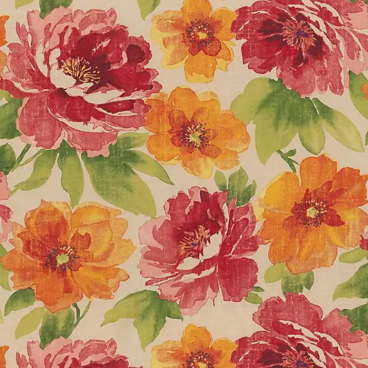Watercolor Primrose Outdoor Chair Cushion>Kirklands Home Online