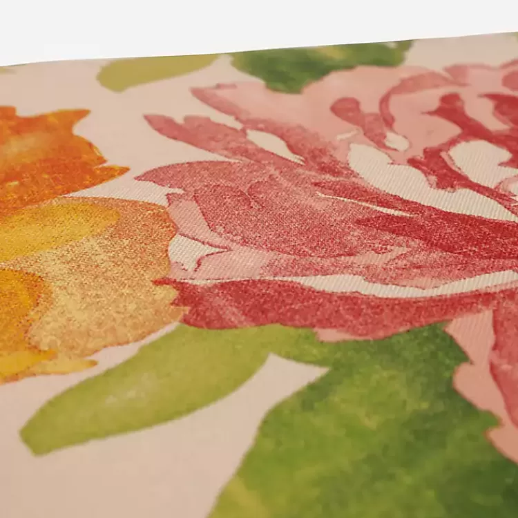 Watercolor Primrose Outdoor Settee Cushion>Kirklands Home Outlet
