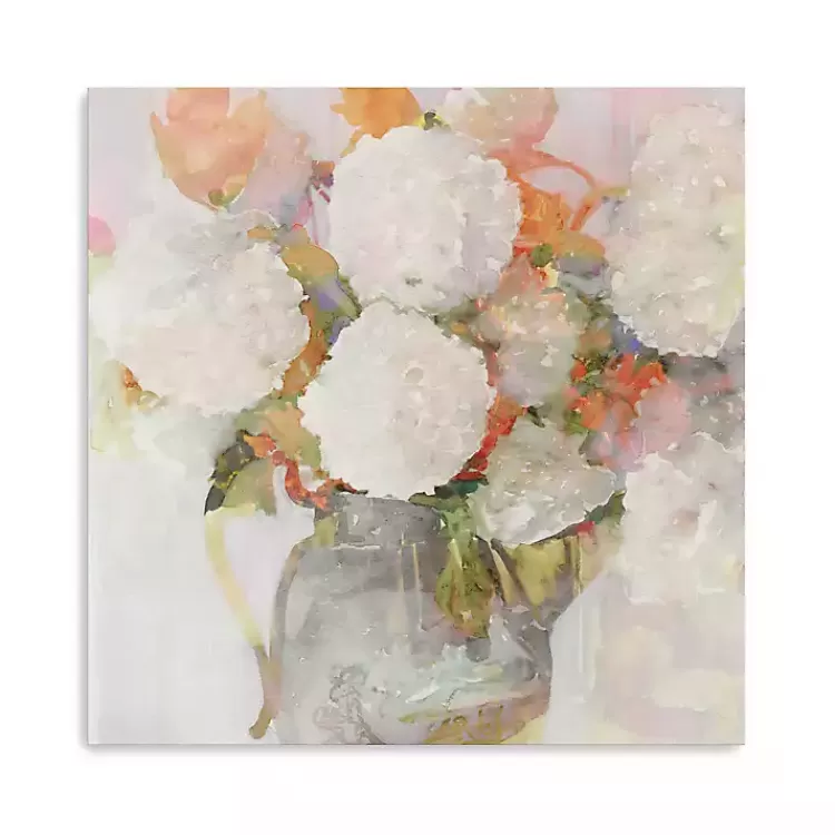 Watercolor Table Bouquet Canvas Art Print>Kirklands Home Shop