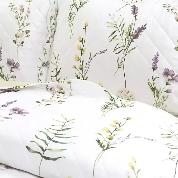 Watercolor Wildflower 3-pc. King Quilt Set>Kirklands Home Best