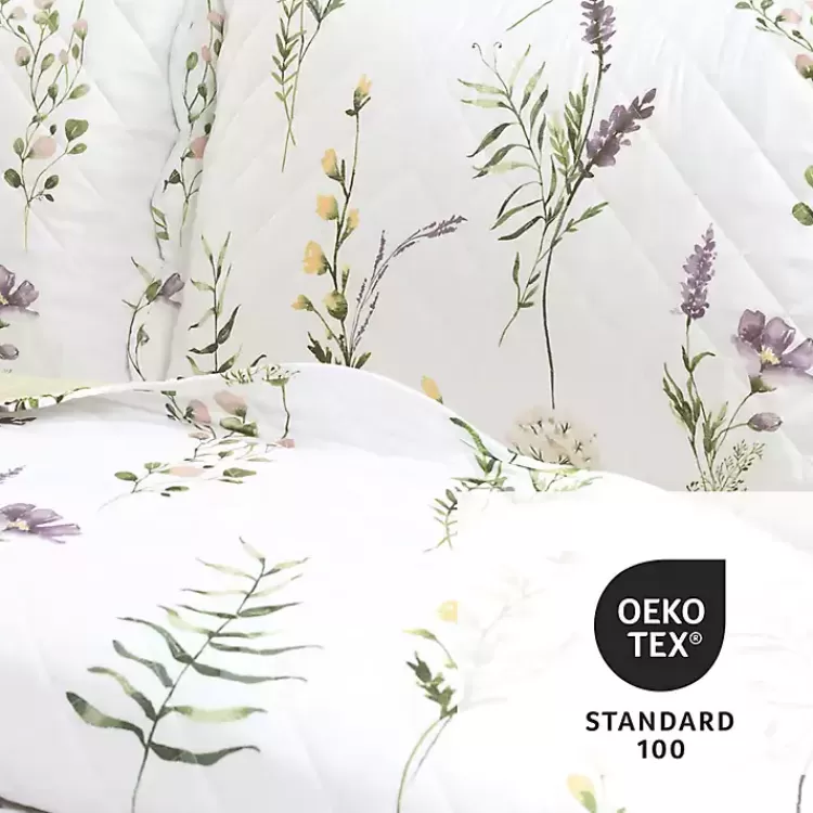 Watercolor Wildflower 3-pc. King Quilt Set>Kirklands Home Best