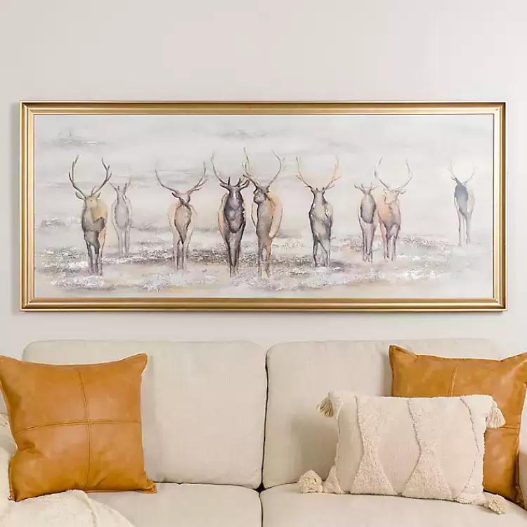 Watercolor Wildlife Framed Art Print>Kirklands Home Clearance