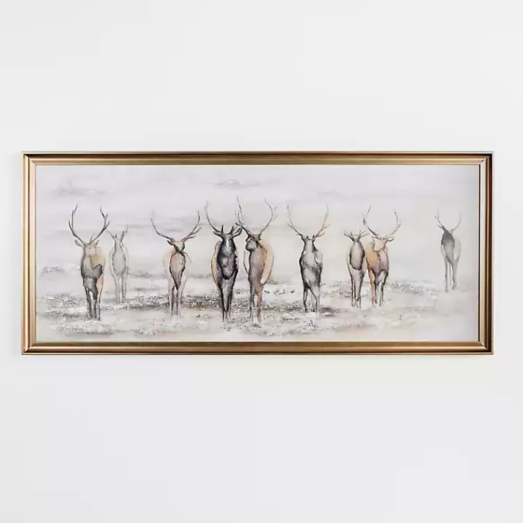Watercolor Wildlife Framed Art Print>Kirklands Home Clearance