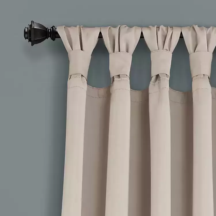 Wheat Knotted Curtain Panel Set, 95 in.>Kirklands Home New