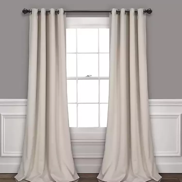 Wheat Lush Insulated Curtain Panel Set, 108 in.>Kirklands Home Discount