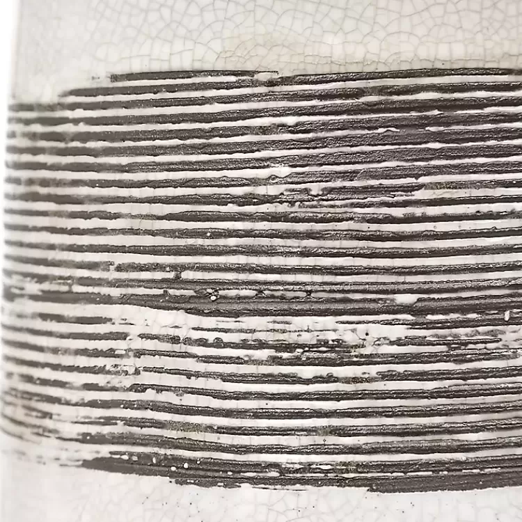 white_and_brown_distressed_stripe_table_lamp_6.webp White and Brown Distressed Stripe Table Lamp>Kirklands Home Best