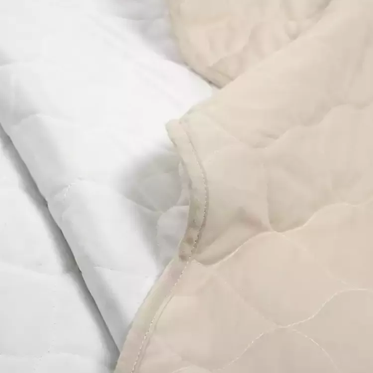 white_and_tan_scallop_pc_king_quilt_set_4.webp White and Tan Scallop 3-pc. King Quilt Set>Kirklands Home Hot