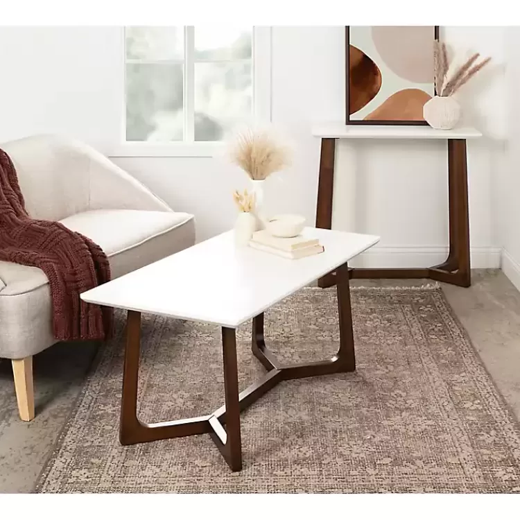 white_and_walnut_olivia_console_table_8.webp and Walnut Olivia Console Table>Kirklands Home Clearance