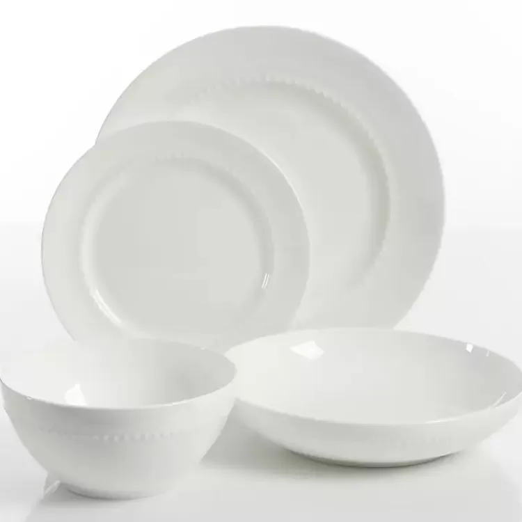 white_bone_china_pc_dinnerware_set_9.webp Bone China 16-pc. Dinnerware Set>Kirklands Home Store