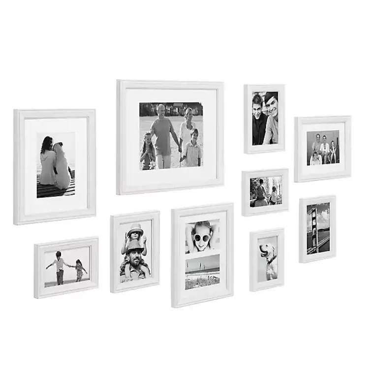 White Bordeaux 10-pc. Gallery Wall Frame Set>Kirklands Home Cheap