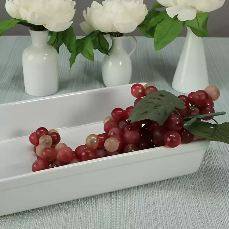 white_ceramic_rectangular_baker_3.webp Ceramic Rectangular Baker>Kirklands Home Flash Sale