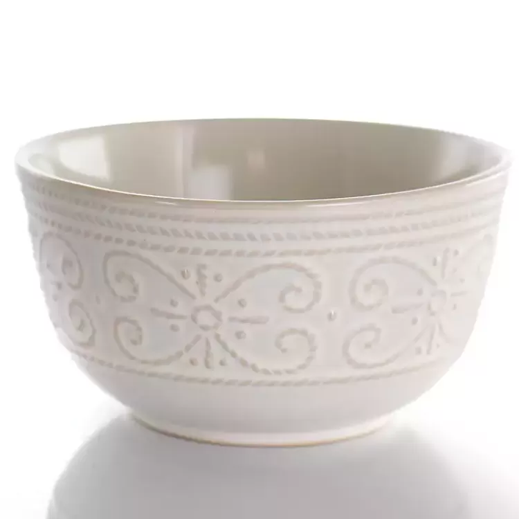 white_embossed_scalloped_pc_dinnerware_set_2.webp Embossed Scalloped 16-pc. Dinnerware Set>Kirklands Home Hot