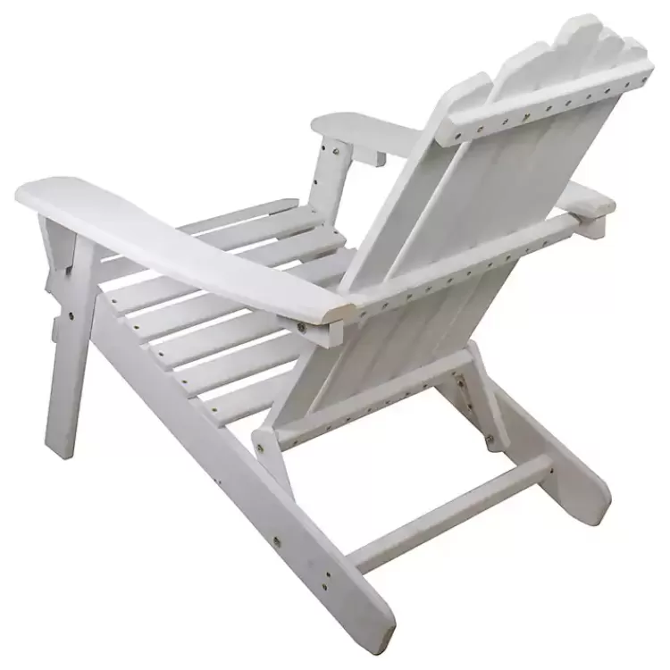 white_folding_wooden_adirondack_chair_4.webp Folding Wooden Adirondack Chair>Kirklands Home Fashion