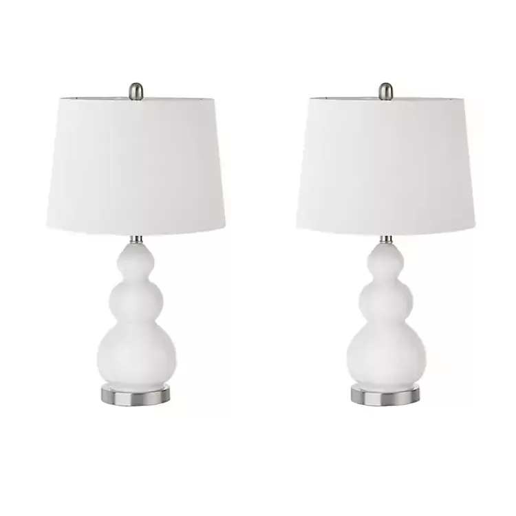 Glass Covey Table Lamps, Set of 2>Kirklands Home Fashion