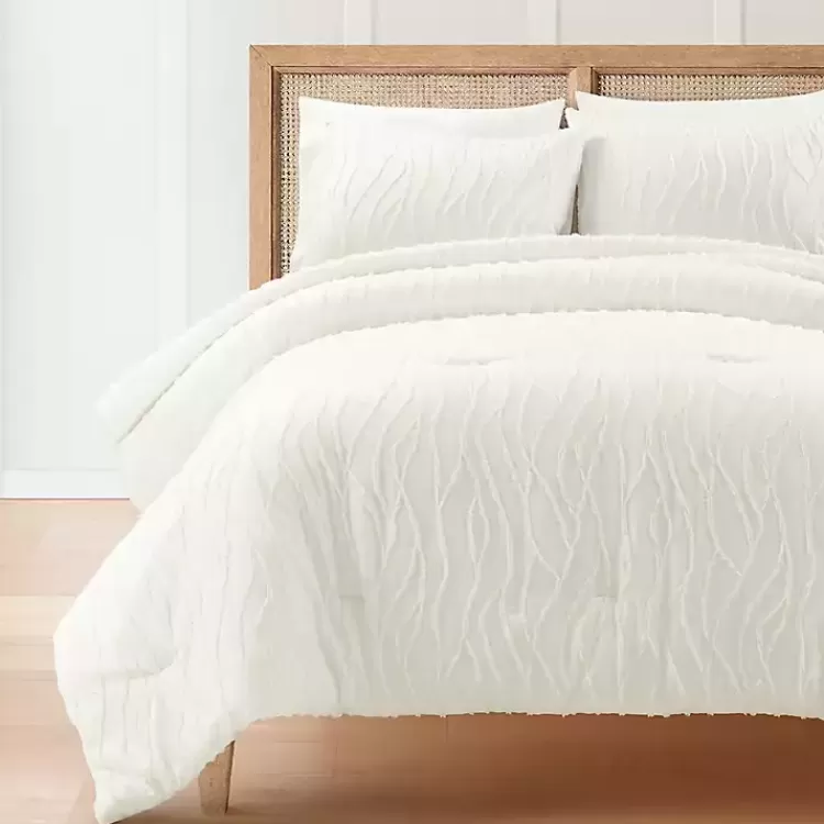 Jacquard Wave 3-pc. King Comforter Set>Kirklands Home Best Sale