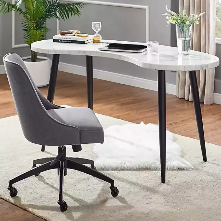 white_marble_kidney_shaped_desk_6.webp White Marble Kidney Shaped Desk>Kirklands Home Cheap