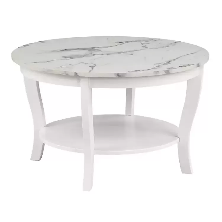 Marble Round Coffee Table>Kirklands Home Discount